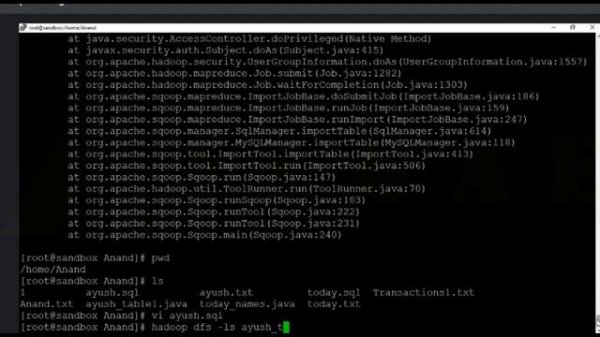 Big Data Hadoop Day 13.1