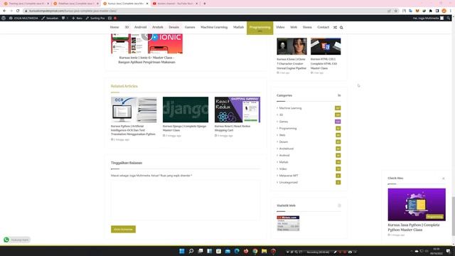 Kursus Java Complete Java Master Class смотреть онлайн