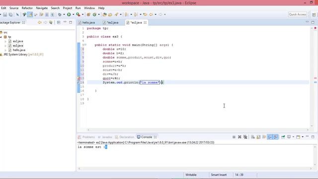 java débutant-4-Somme,Produit,Division,Reste смотреть онлайн