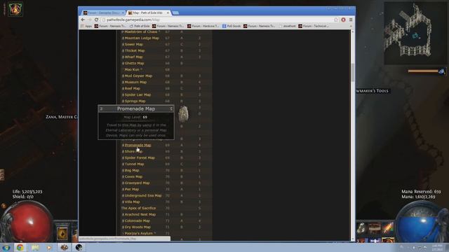 My mapping guide PART 2/3 Path of exile ! how to roll level 66 - 72 maps! смотреть онлайн
