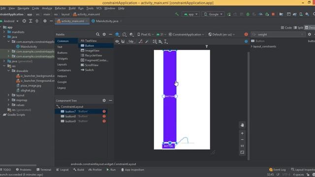 Lecture 16, Constraint Layout Part 3, Chain Modes, Guidelines in Urdu смотреть онлайн