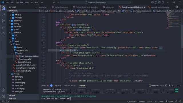 Laravel 10 e-commerce project - #9 Admin Forgot Password смотреть онлайн