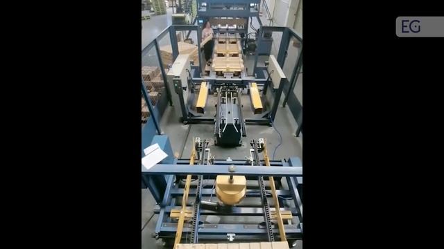 Автоматическая линия для производства поддонов SF-2000 смотреть онлайн