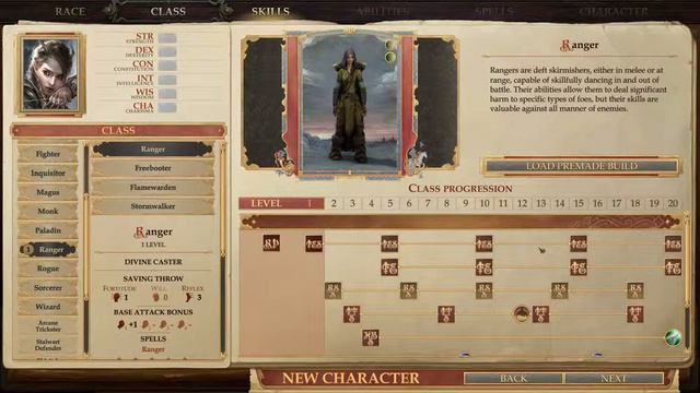How to create a character (including custom portraits) in Pathfinder: Kingmaker смотреть онлайн