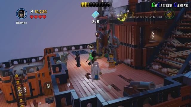 The Lego Movie VideoGame PC Walkthrough - Part 10 - Infiltrate The Ocean Tower смотреть онлайн