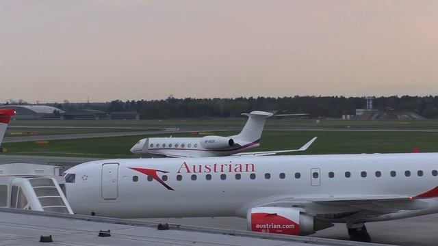 VIP Jet Gulfstream G650 Takeoff At Graz Airport | M-INSK