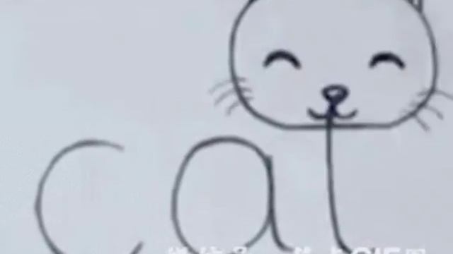 Учимся рисовать кошку смотреть онлайн