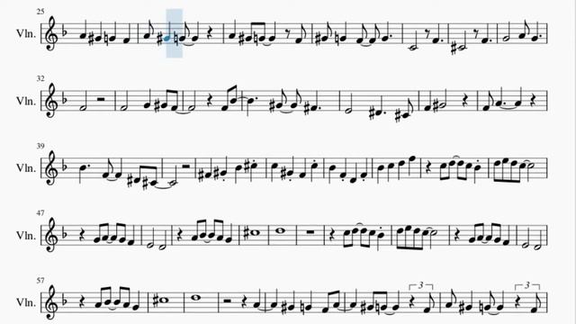 Violin Sheet Music: How To Play Homage By Mild High Club