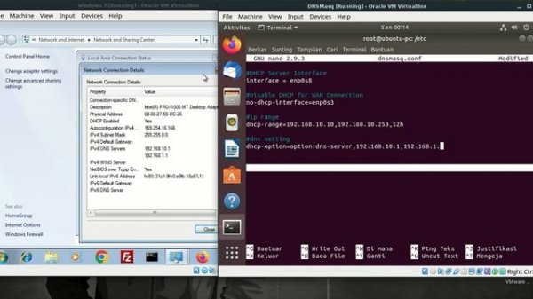 Install setup dhcp server with dnsmasq linux ubuntu - setting dhcp server  dnsmasq  linux ubuntu