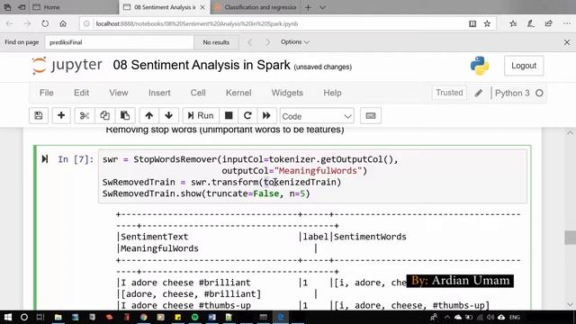 Apache Spark Tutorial - 08 Sentiment Analysis of Twitter Data смотреть онлайн