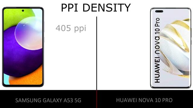 Samsung Galaxy A53 5G vs Huawei Nova 10 Pro смотреть онлайн