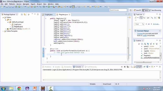 Learn How to Create a TextEditor with Java - Creating classes смотреть онлайн