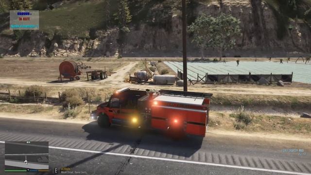 GTA 5 Firefighter Mod Clay County Fire Rescue Engine 24 Responding To Multiple Fires смотреть онлайн