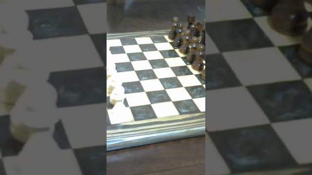 Amazing Epoxy Chess Board! #diy #epoxy #chess #chessboards смотреть онлайн