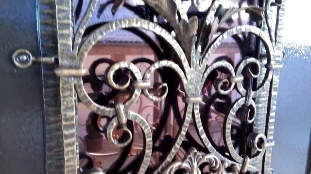 Очень красивая кованая дверь смотреть онлайн