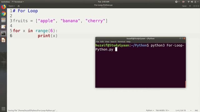Python Tutorial 10 - For Loop and Range Function смотреть онлайн
