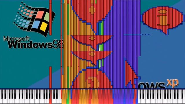 [Black MIDI] Music Using ONLY Sounds From Windows XP & 98 смотреть онлайн