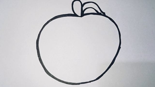 Learn FRUITS, Painting and Colouring for Kids & Toddlers | #how to Draw Apple /#drawing #art #viral смотреть онлайн