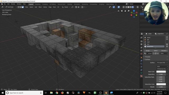 Blender 2.8 Minecraft Earth Real Life #3: Compositing + Projections Tutorial (Part 3 of 3) смотреть онлайн