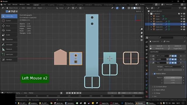 blender tutorial Procedural belt without addons смотреть онлайн