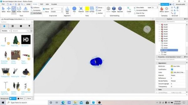 How to make cool shapes! (Roblox Studio)