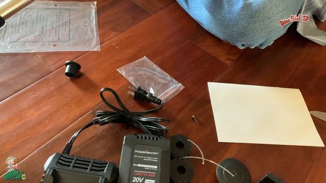 Unboxing : PowerSmart 20V 10-inch Cordless String Trimmer, 2 Ah Battery and Charger Included смотреть онлайн