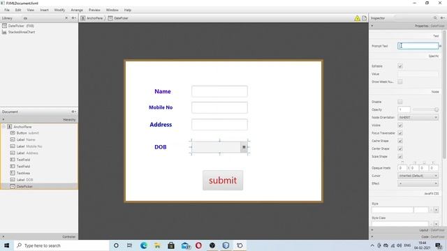 JavaFX how to get DatePicker values смотреть онлайн