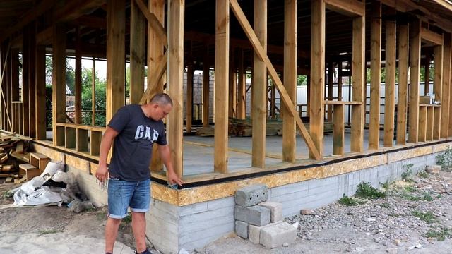 Каркасный дом с толщиной стен 300 мм. Кривой Рог. смотреть онлайн