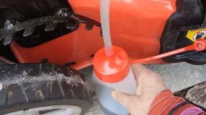 ТО-1 Замена масла/ревизия фильтра  на газонокосилке ECO LG 633 - женский вариант)