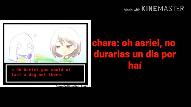 Comics de Chara y asriel ( español ) смотреть онлайн