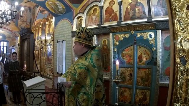 Проповедь о.Всеволода 24.11.2019 смотреть онлайн