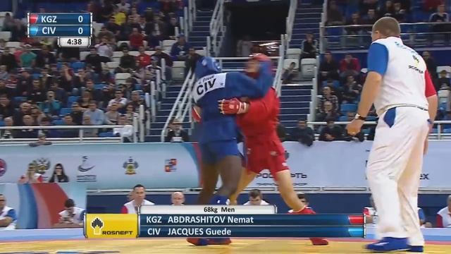 Немат Абдрашитов Чемпионат по Боевому самбо Сочи 2017 смотреть онлайн