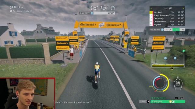 TIME TRIAL MASTERCLASS??? - Quick-Step #5: Tour De France 2021 PS4 Game (PS5 Gameplay) смотреть онлайн
