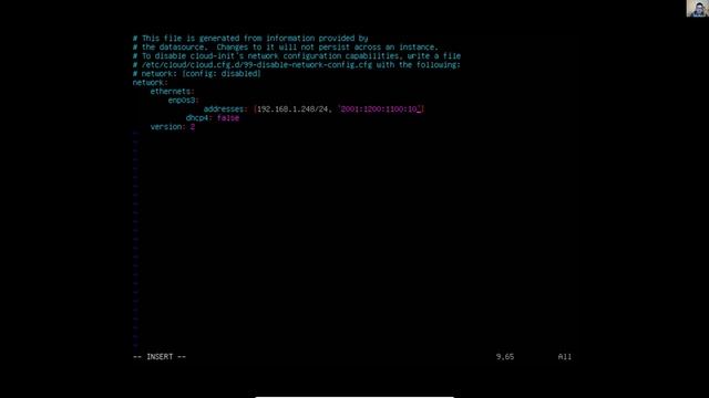 Ubuntu Server 19.04 - IPv4 and IPv6 Static Addresses - Netplan смотреть онлайн