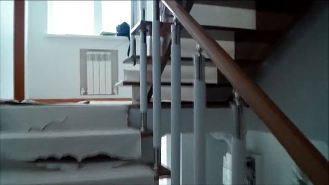 Комбинированное ограждение, перила для лестницы, ограждение на лестницу смотреть онлайн