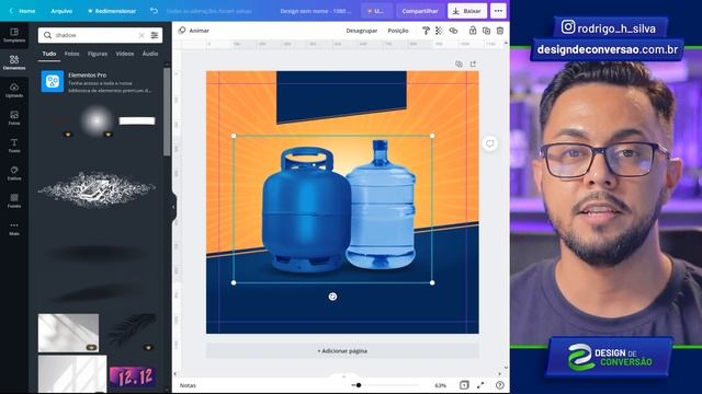 ? Arte Distribuidora de Água e Gás no #Canva - MEGA AULA Design + Marketing смотреть онлайн