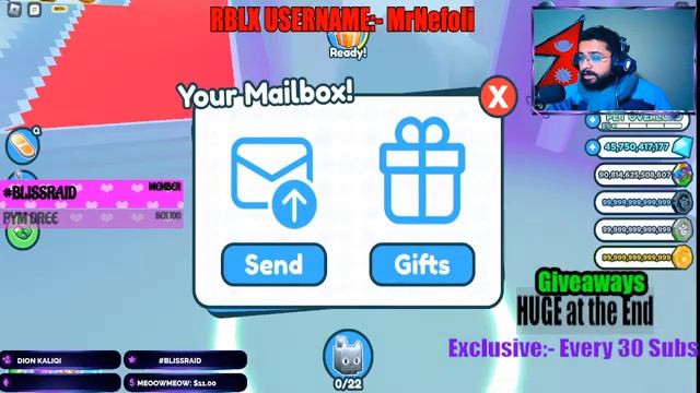 ?*LIVE*FREE HARDCORE LUCKI DOMINUS And CHRISTMAS PET MAILBOX Giveaway |Pet Simulator X Giveaway Liv смотреть онлайн