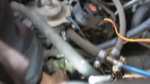 как выставить зажигание на дизельном,4м40, Мицубиси паджеро,(Mitsubishi pajero)