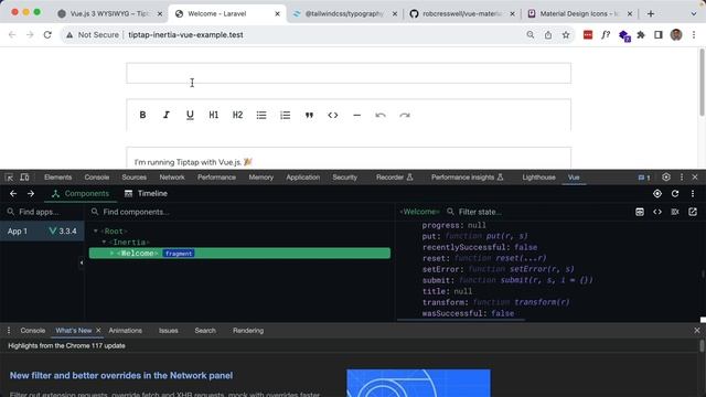 Tiptap Editor With Vue.js, Tailwind CSS And Laravel