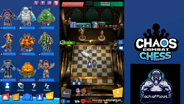 CHAOS COMBAT CHESS!! BRAND NEW GAME (TUTORIAL) смотреть онлайн