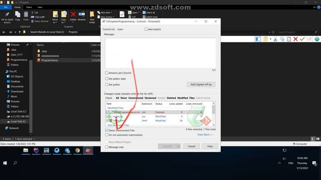 how to connect local project git commit get token смотреть онлайн