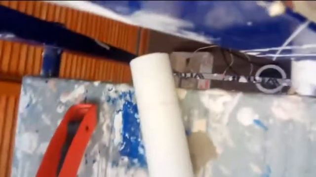 Установка сушилки на потолок обитый пластиком. смотреть онлайн