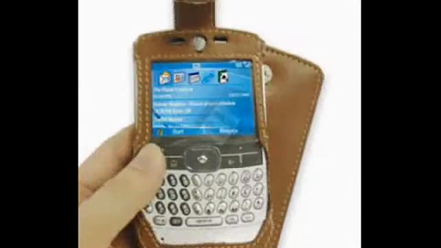 PDair Leather Case for Motorola Q Pro - Flip Typ (Brown) смотреть онлайн