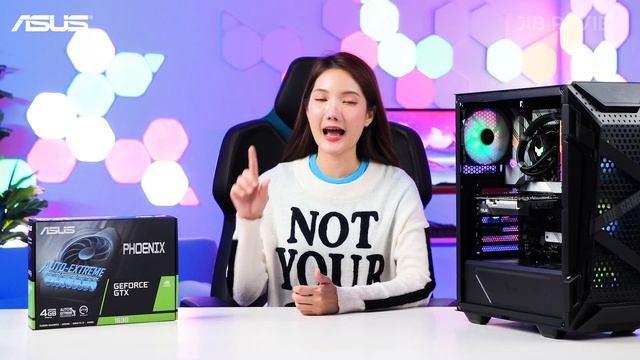 การ์ดจอรุ่นเริ่มต้นสำหรับเกมเมอร์ ASUS Phoenix GTX 1630 | JIB Review EP.226 смотреть онлайн