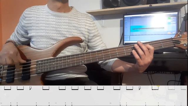 A Taste Of Honey - Boogie Oogie 0ogie (Cover Bass +Tab)(Play Along) смотреть онлайн
