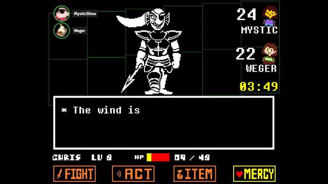 Undertale, but it's Frisk VS Chara смотреть онлайн