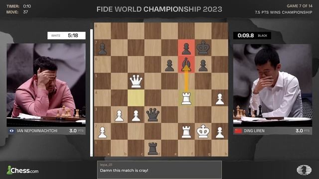 INSANE Time Trouble And Nepomniachtchi WINS The Game 7