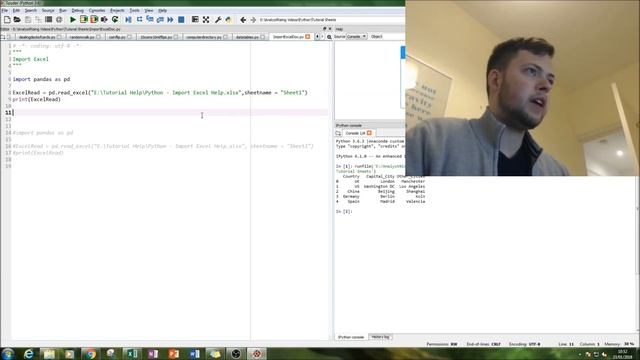 Python: How to Import Microsoft Excel Files! смотреть онлайн
