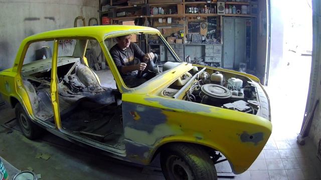 БЮДЖЕТАЯ ПОДГОТОВКА АВТО ПОД ГРУНТОВКУ.ВАЗ 2106 смотреть онлайн
