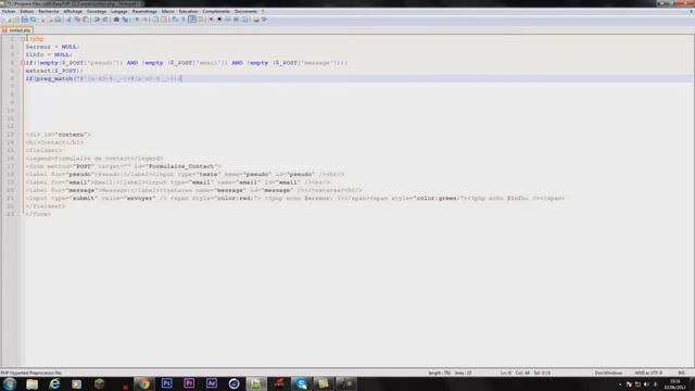 Tuto: Faire une page de contact en Php cours #4 смотреть онлайн